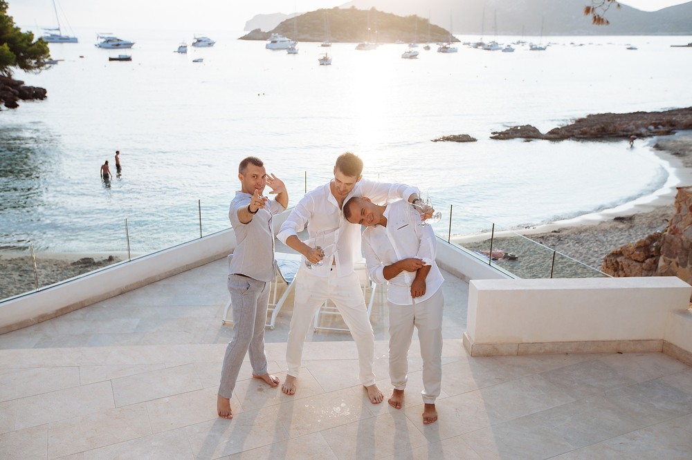 Sant Elm, Mallorca |Three couples and one ceremony
