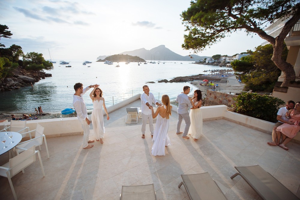 Sant Elm, Mallorca |Three couples and one ceremony