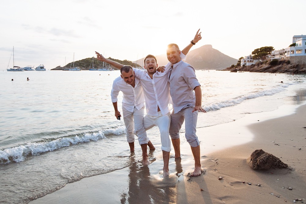 Sant Elm, Mallorca |Three couples and one ceremony