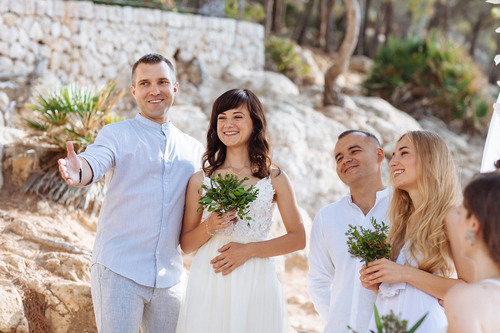Sant Elm, Mallorca |Three couples and one ceremony
