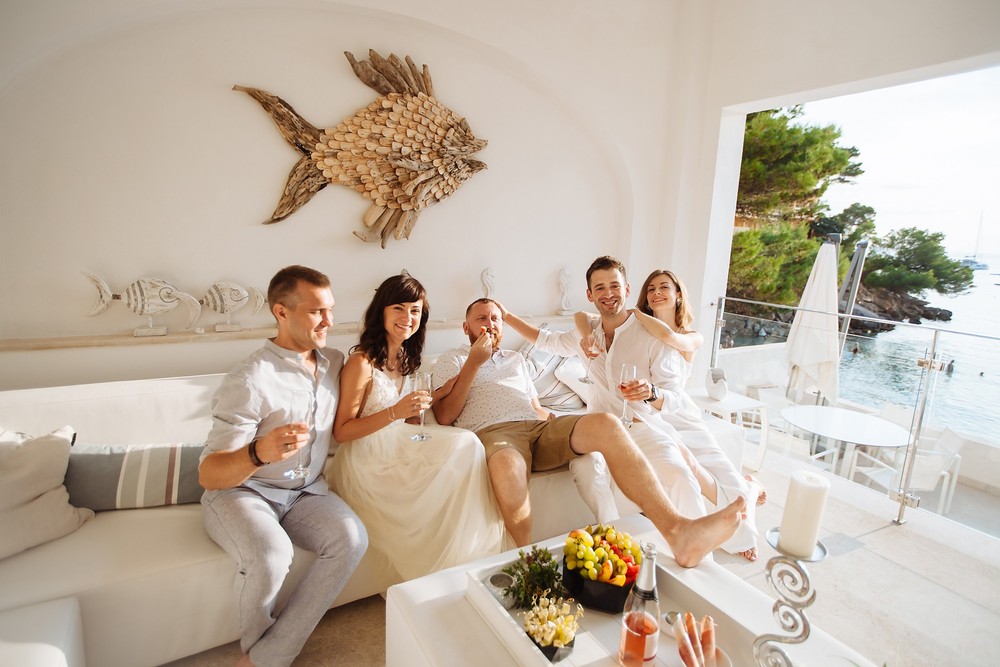 Sant Elm, Mallorca |Three couples and one ceremony