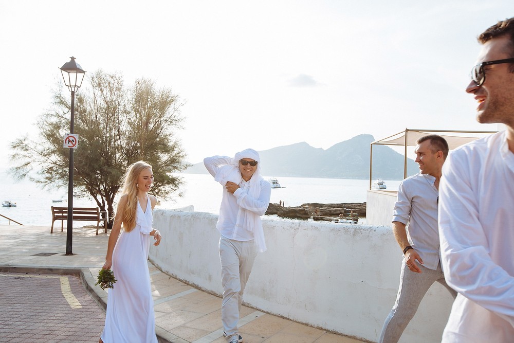 Sant Elm, Mallorca |Three couples and one ceremony