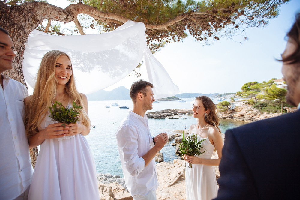 Sant Elm, Mallorca |Three couples and one ceremony