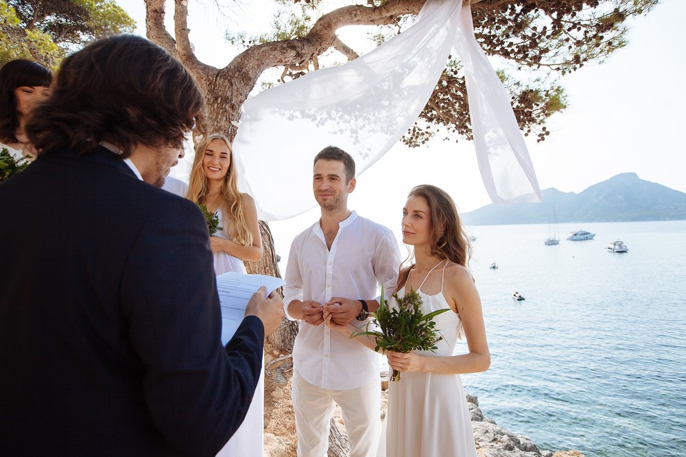 Sant Elm, Mallorca |Three couples and one ceremony