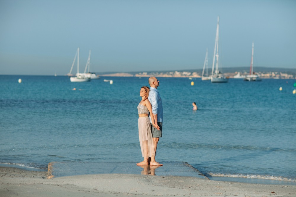 Illetes, Mallorca | Eugenia & Andrey