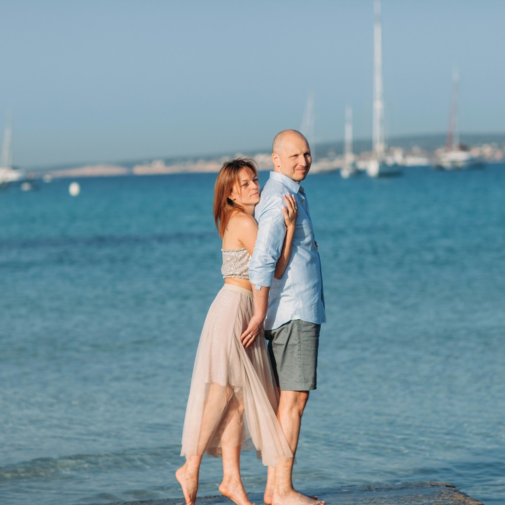 Illetes, Mallorca | Eugenia & Andrey