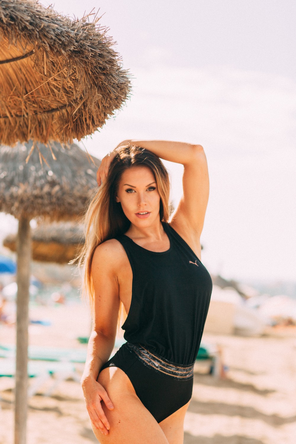  SWIMWEAR ADVERTISING, MALLORCA | MIMOSA fitness model ( Finland) 