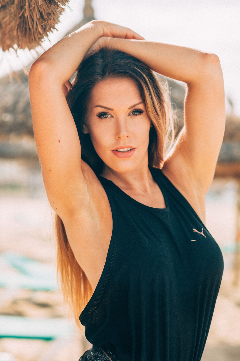  SWIMWEAR ADVERTISING, MALLORCA | MIMOSA fitness model ( Finland) 