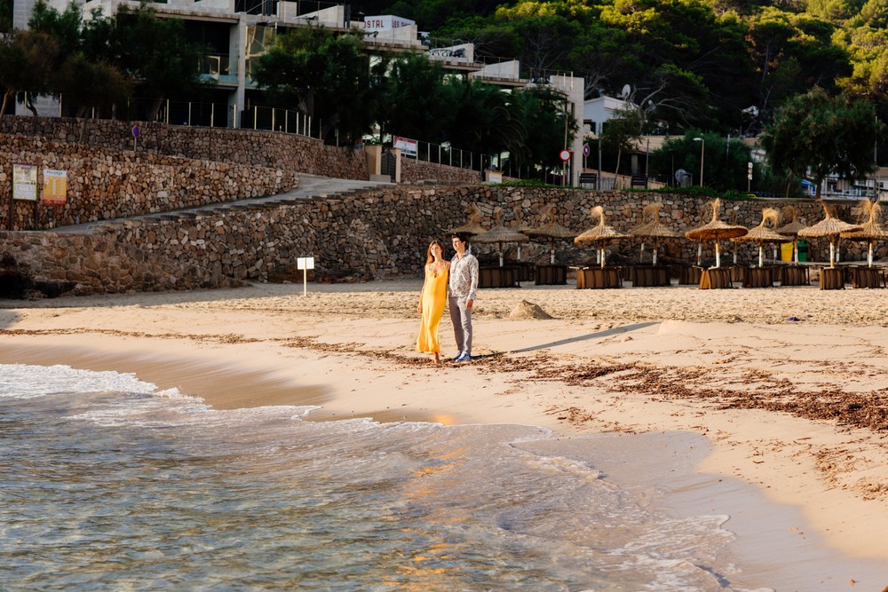 Pollenca, Baleares | Tatiana pregnant & Benjamin