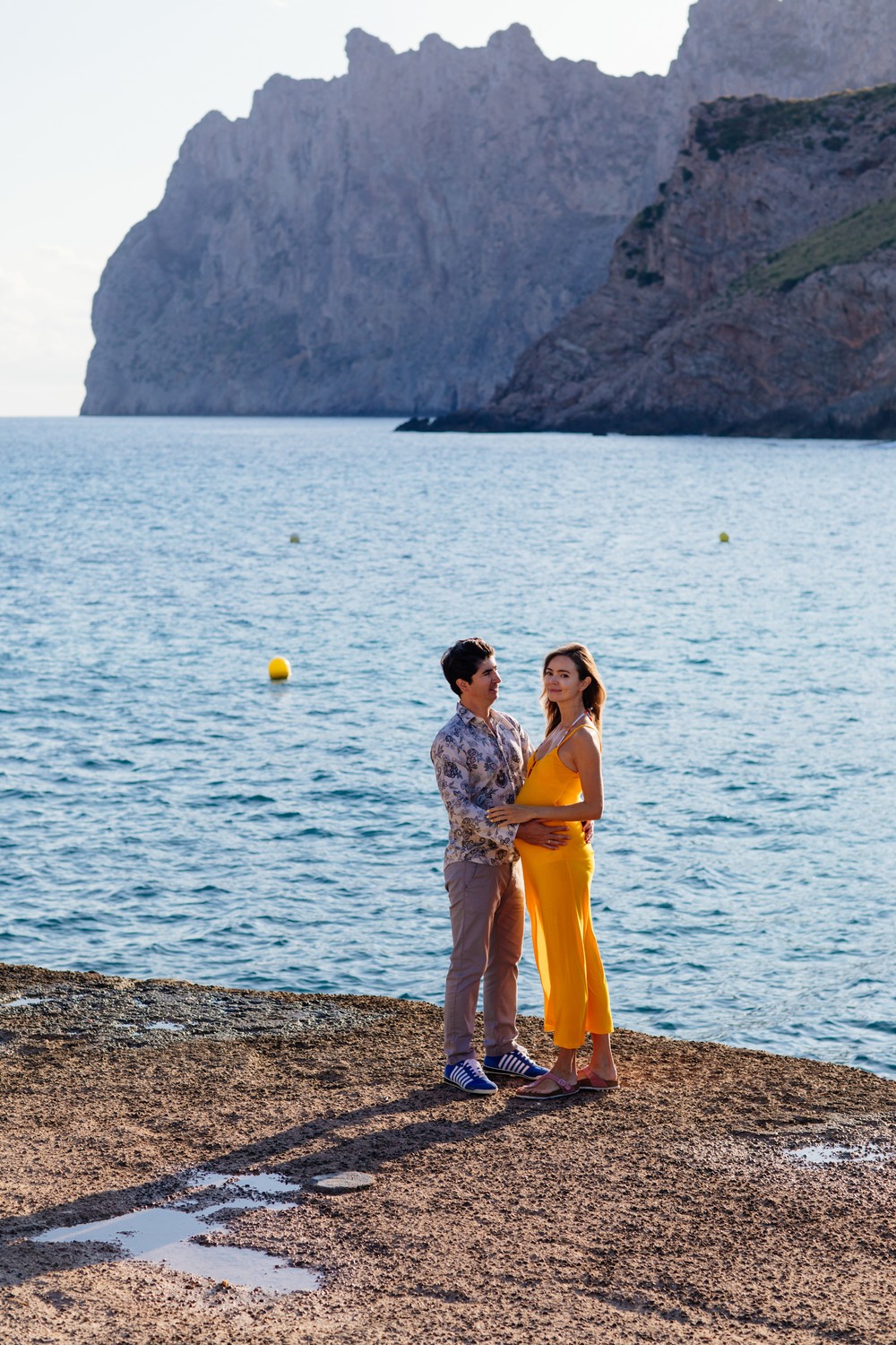 Pollenca, Baleares | Tatiana pregnant & Benjamin