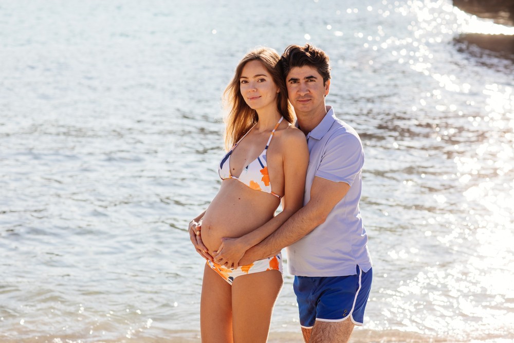 Pollenca, Baleares | Tatiana pregnant & Benjamin