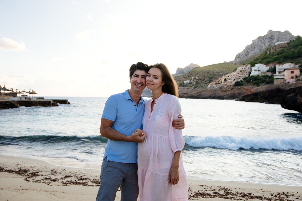 Pollenca, Baleares | Tatiana pregnant & Benjamin