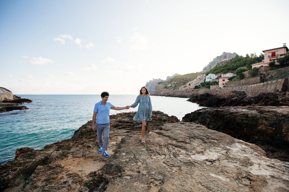 Pollenca, Baleares | Tatiana pregnant & Benjamin