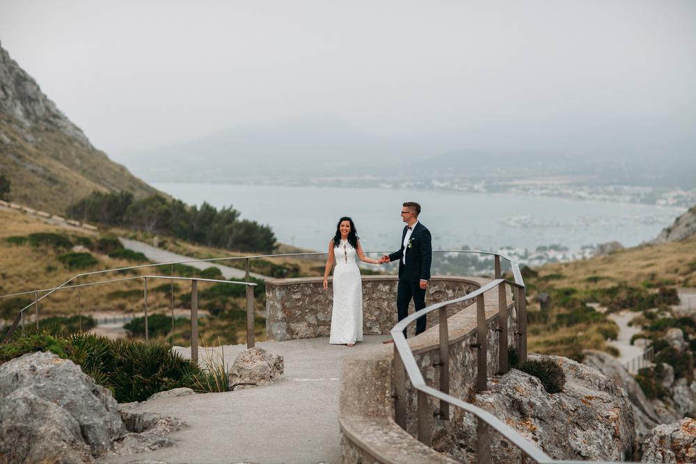 Sarah & Andreas's wedding tour in Mallorca