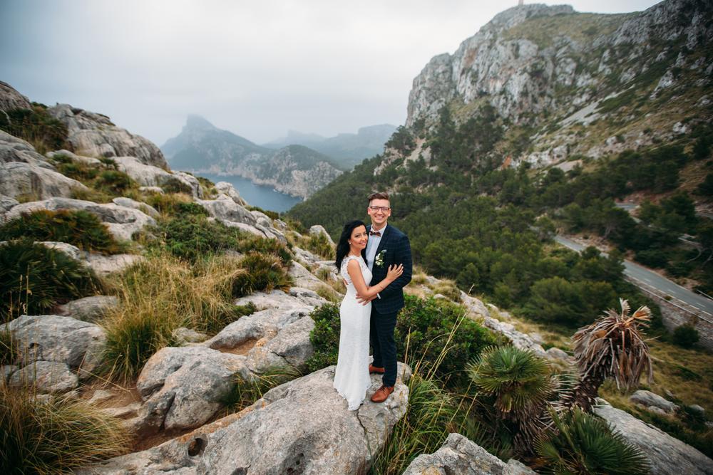 Sarah & Andreas's wedding tour in Mallorca