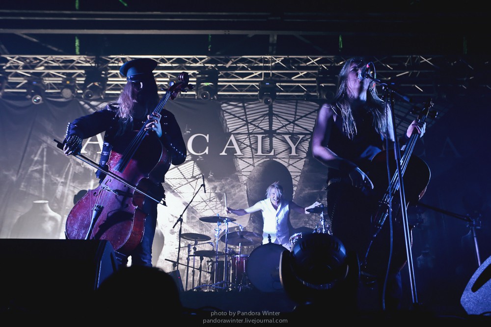 Apocalyptica @ Stereo Plaza, Kyiv, 1-12-2015  