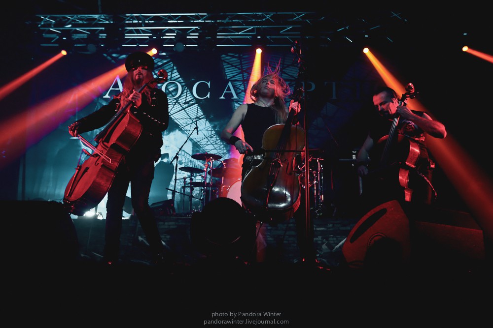 Apocalyptica @ Stereo Plaza, Kyiv, 1-12-2015  