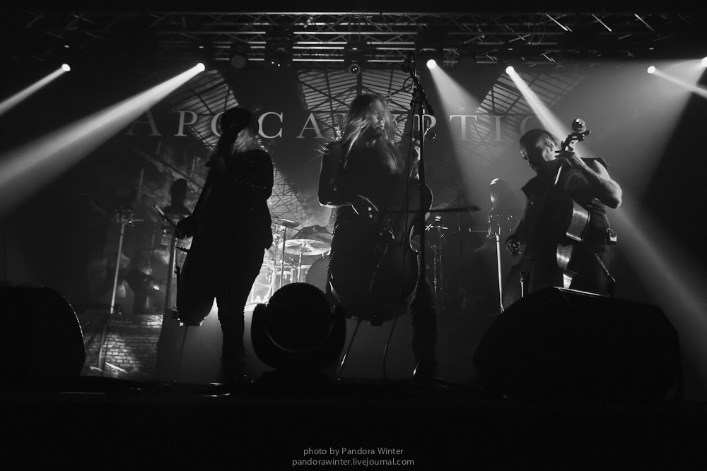 Apocalyptica @ Stereo Plaza, Kyiv, 1-12-2015  
