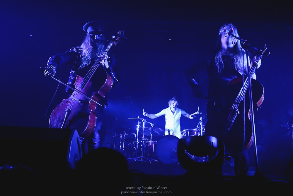 Apocalyptica @ Stereo Plaza, Kyiv, 1-12-2015  
