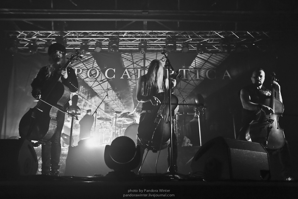 Apocalyptica @ Stereo Plaza, Kyiv, 1-12-2015  