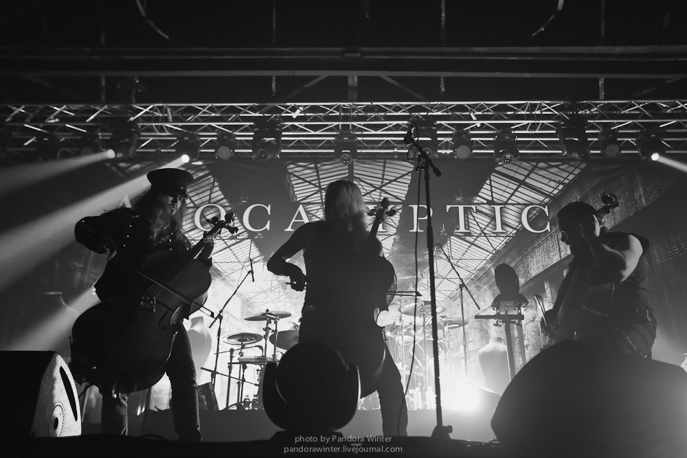 Apocalyptica @ Stereo Plaza, Kyiv, 1-12-2015  