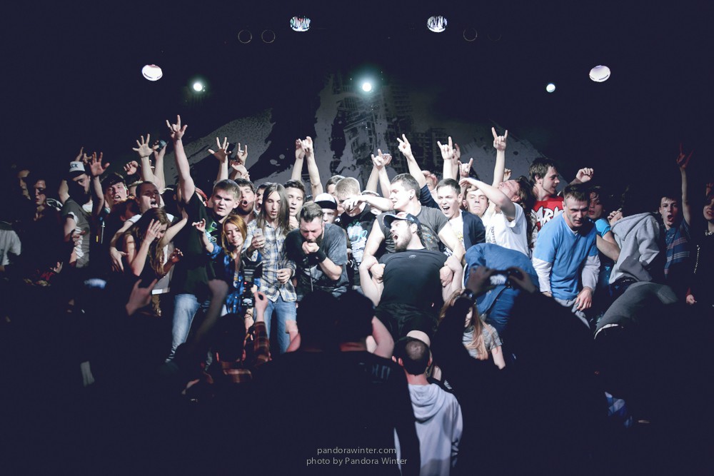 CALIBAN @ Yunost, Kiev, 19-04-2014 