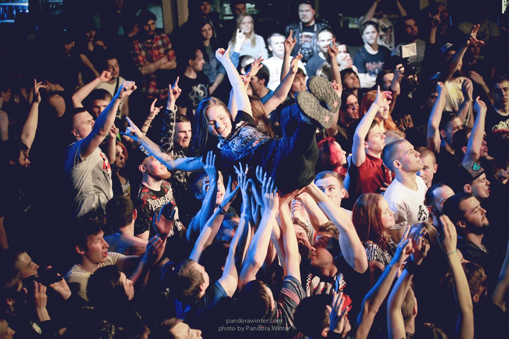 CALIBAN @ Yunost, Kiev, 19-04-2014 