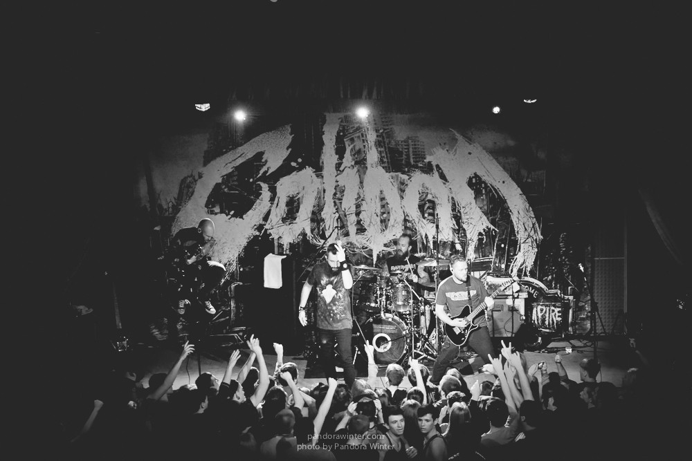 CALIBAN @ Yunost, Kiev, 19-04-2014 