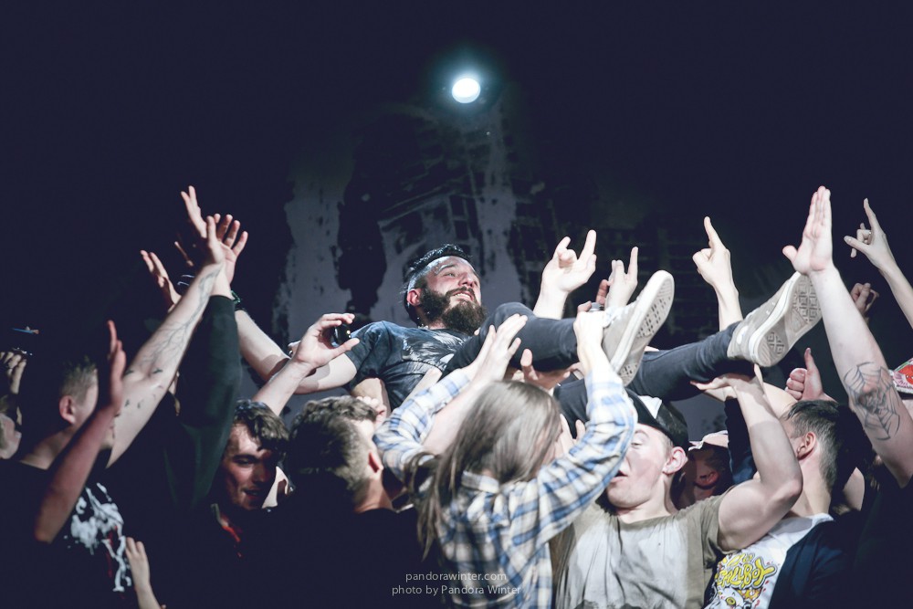 CALIBAN @ Yunost, Kiev, 19-04-2014 
