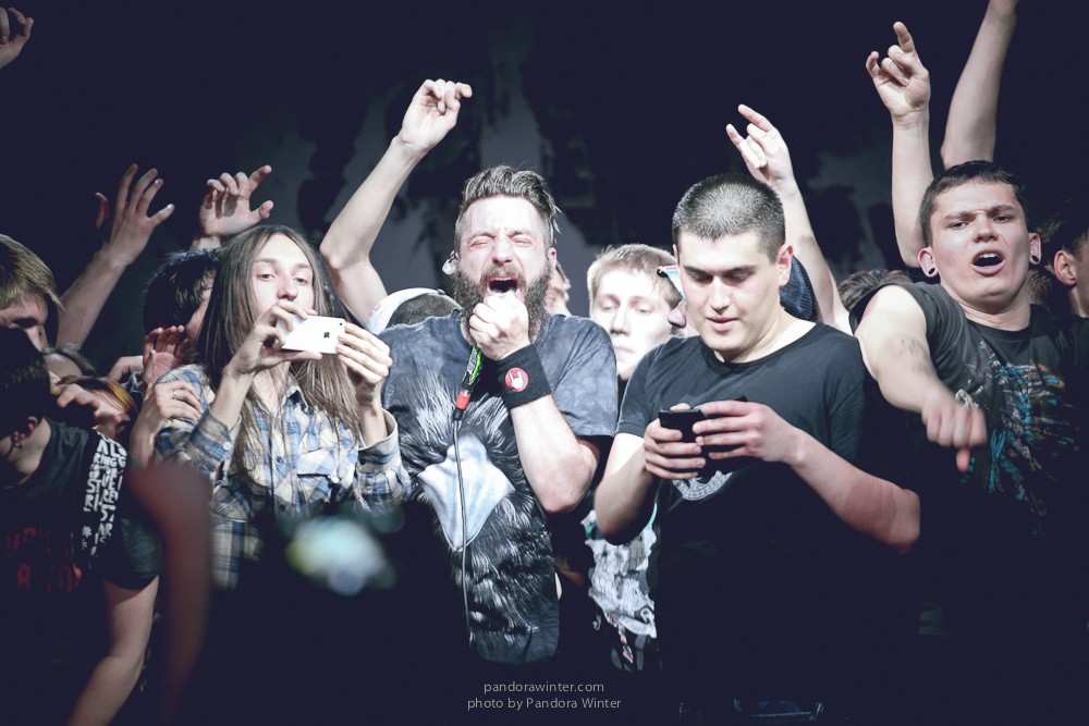 CALIBAN @ Yunost, Kiev, 19-04-2014 