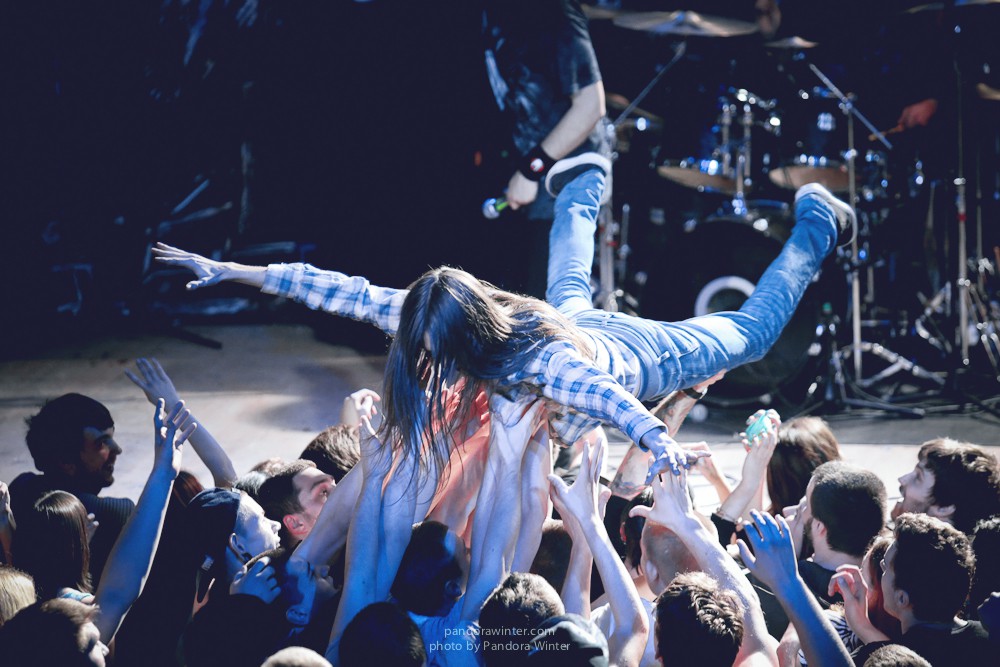 CALIBAN @ Yunost, Kiev, 19-04-2014 