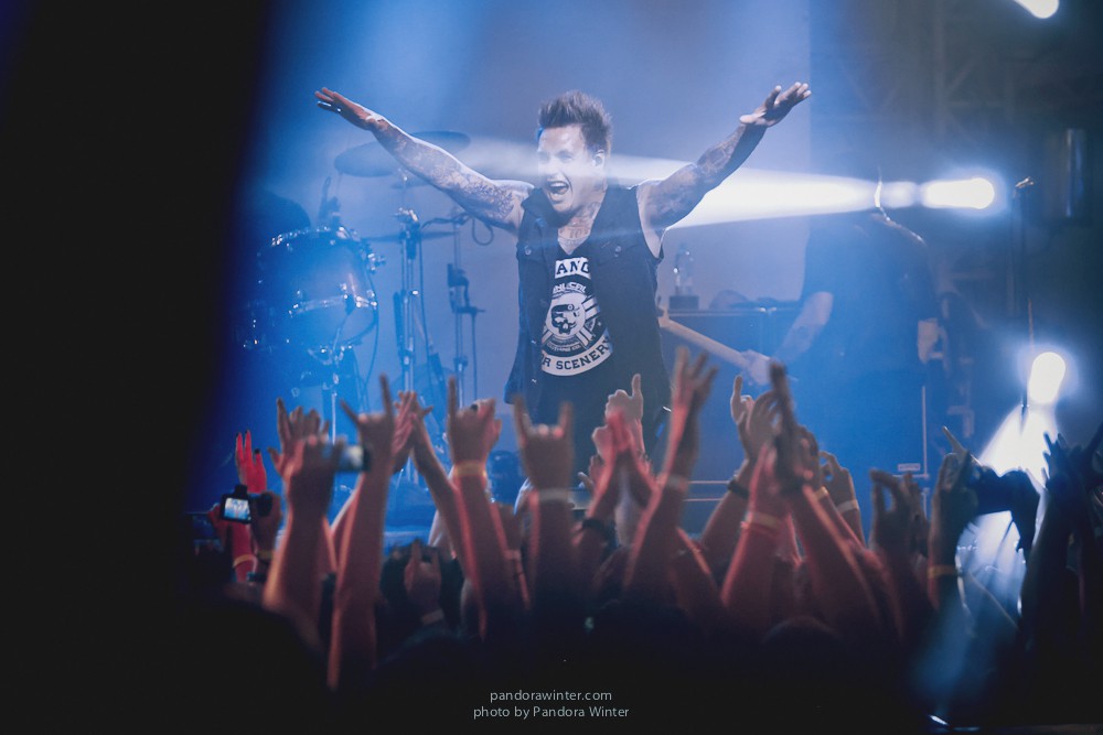 PAPA ROACH @ Зеленый Театр, Киев, 9-07-2013 