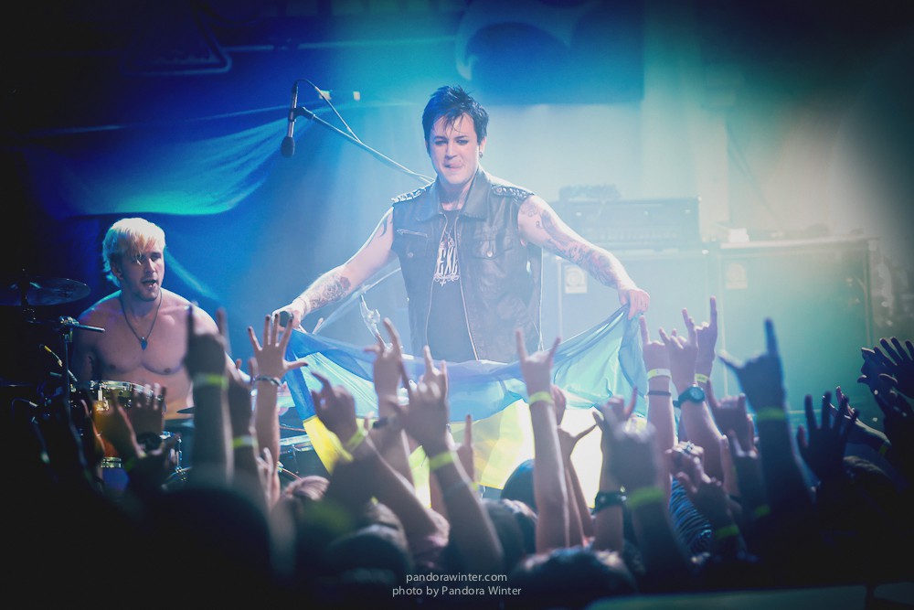 PAPA ROACH @ Зеленый Театр, Киев, 9-07-2013 