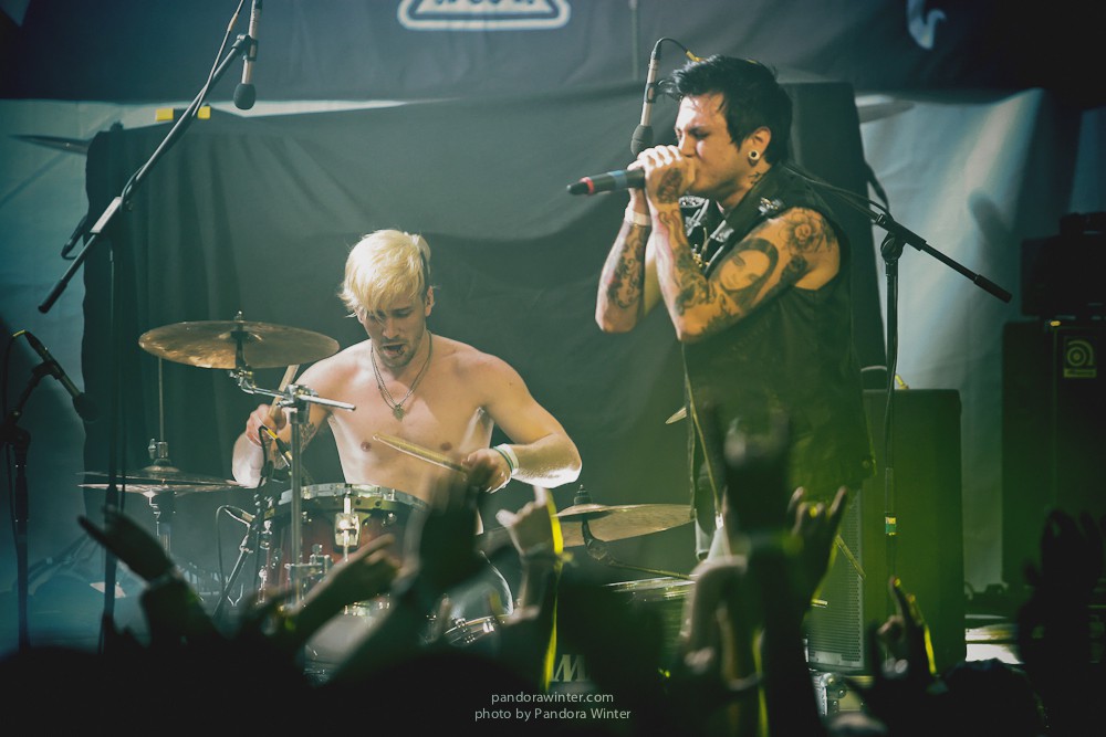 PAPA ROACH @ Зеленый Театр, Киев, 9-07-2013 