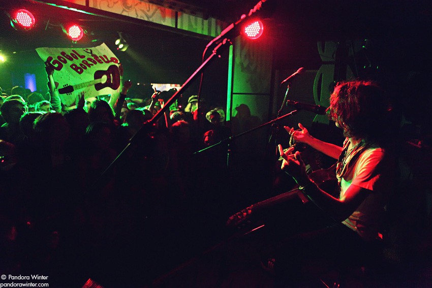 EUGENE HUTZ (GOGOL BORDELLO) @ XLIБ club, Kiev, 2010-12-18  