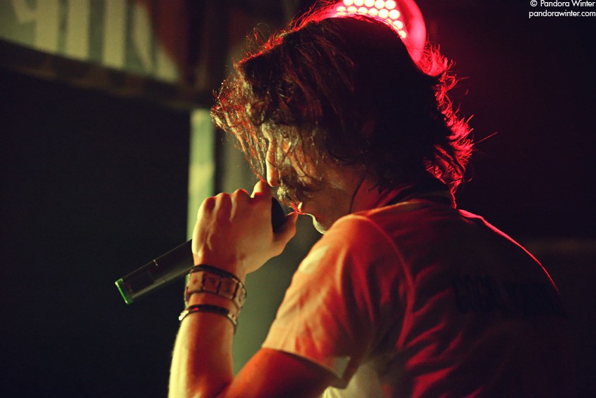 EUGENE HUTZ (GOGOL BORDELLO) @ XLIБ club, Kiev, 2010-12-18  