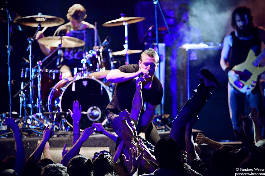 Dillinger Escape Plan @ Точка, Москва, 2010-11-10 