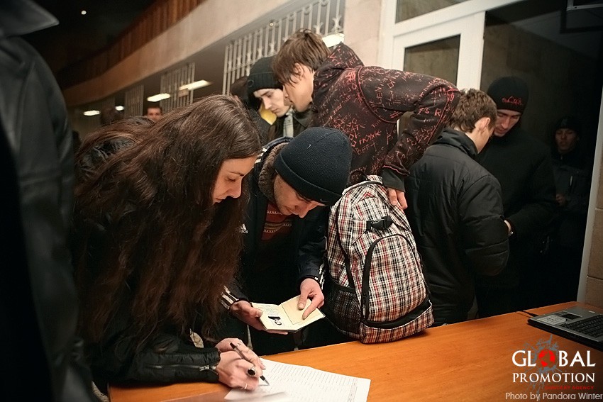 IN FLAMES @ ДК НАУ, Киев, 31-10-2009  