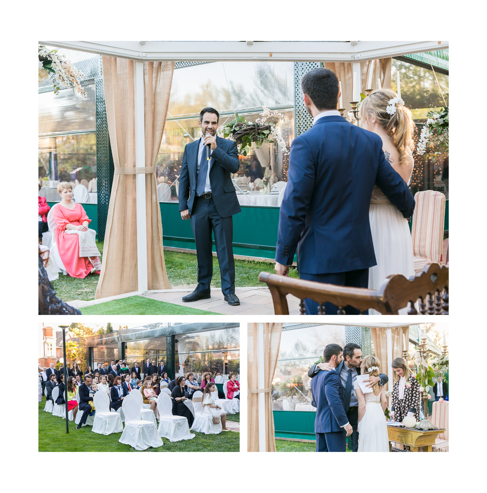 Boda de Jose Alfredo y Daria (Aranjuez, Palacio de Silvela, abril 2016)