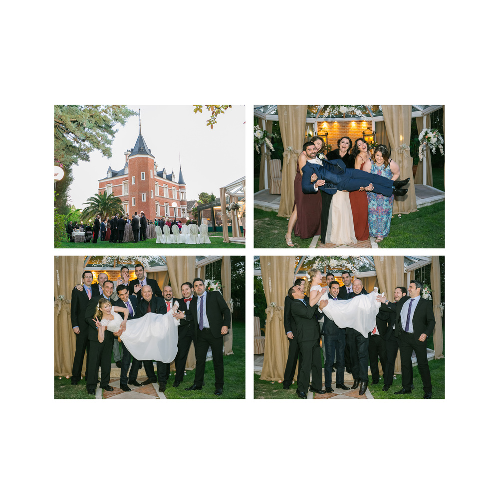 Boda de Jose Alfredo y Daria (Aranjuez, Palacio de Silvela, abril 2016)