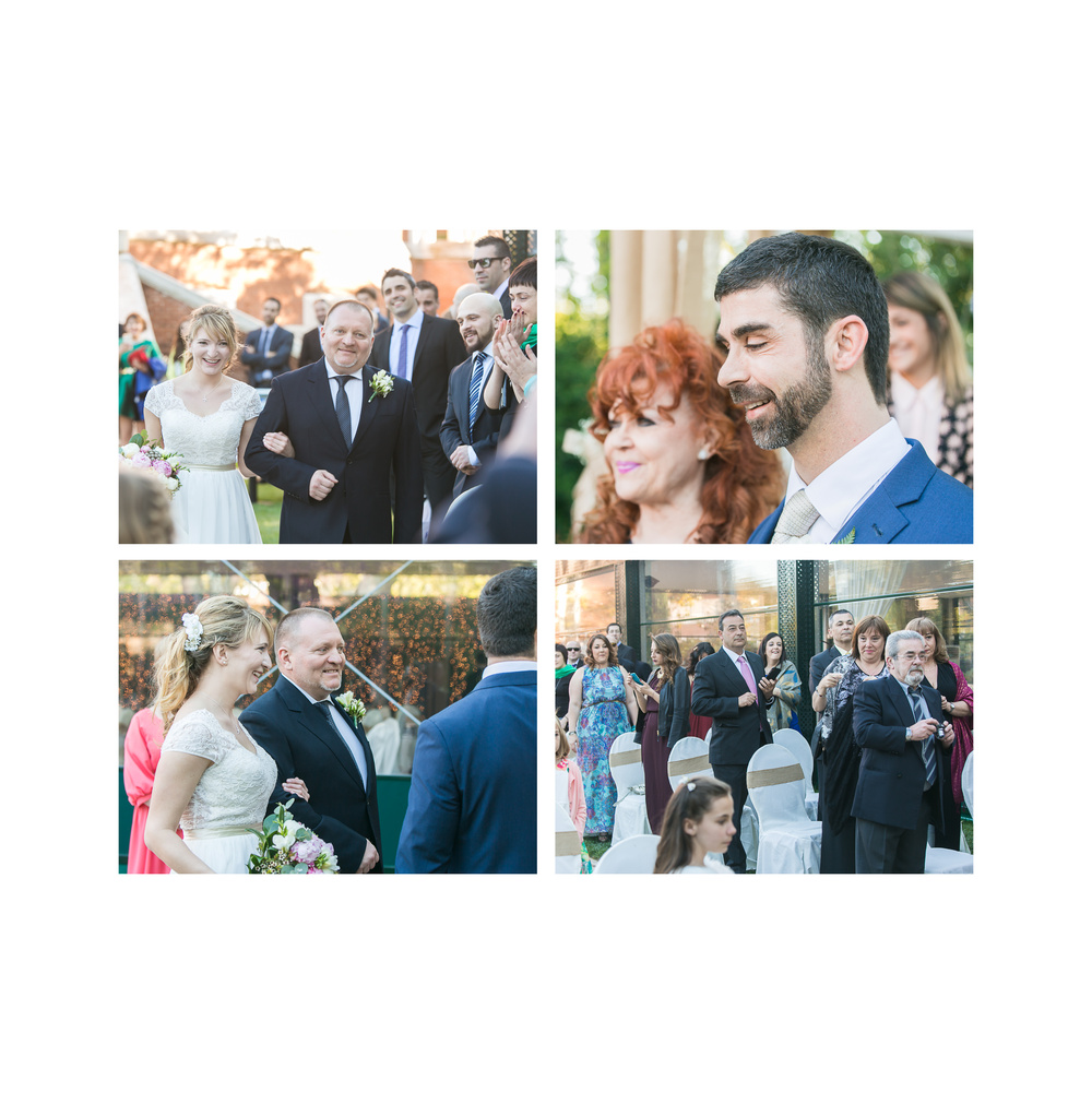 Boda de Jose Alfredo y Daria (Aranjuez, Palacio de Silvela, abril 2016)