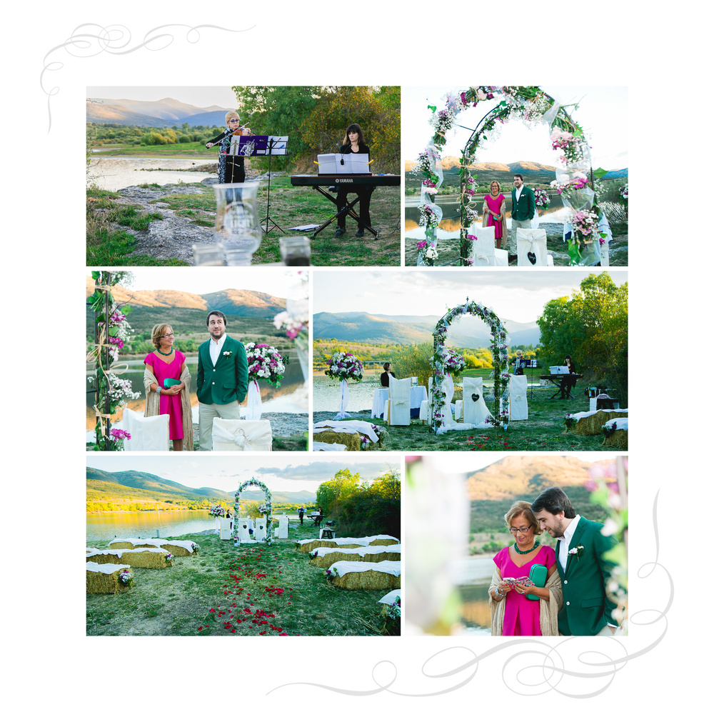 Boda de Borja y Lana (Pinilla del Valle, El Corralón Del Embalse, Madrid, septiembre 2015)