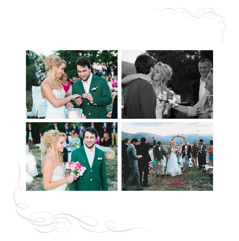 Boda de Borja y Lana (Pinilla del Valle, El Corralón Del Embalse, Madrid, septiembre 2015)