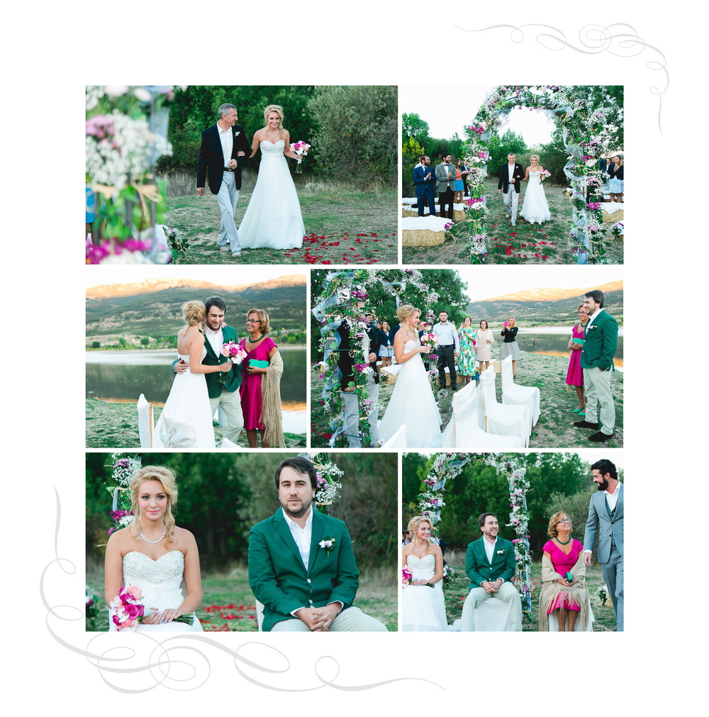 Boda de Borja y Lana (Pinilla del Valle, El Corralón Del Embalse, Madrid, septiembre 2015)