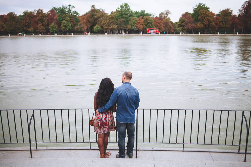 Preboda de Josefa y Javier (Parque del Retiro)