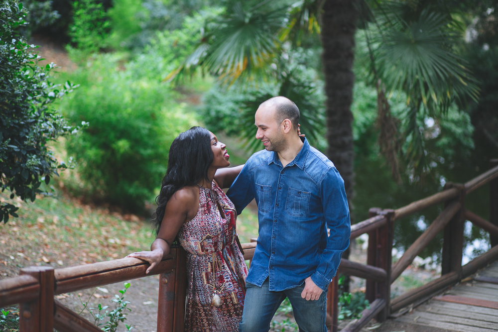 Preboda de Josefa y Javier (Parque del Retiro)
