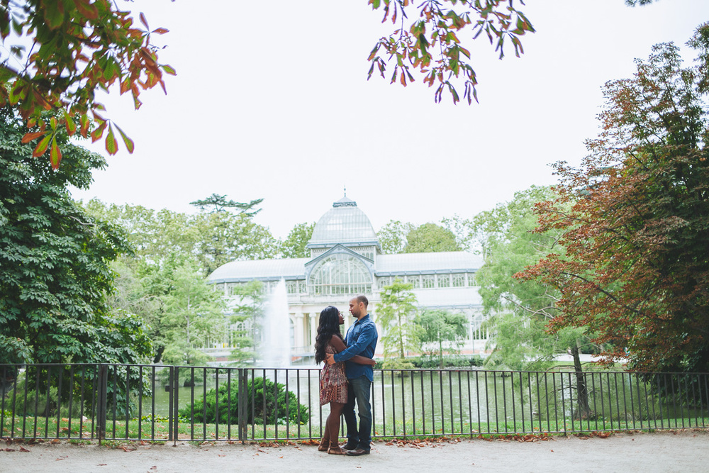 Preboda de Josefa y Javier (Parque del Retiro)