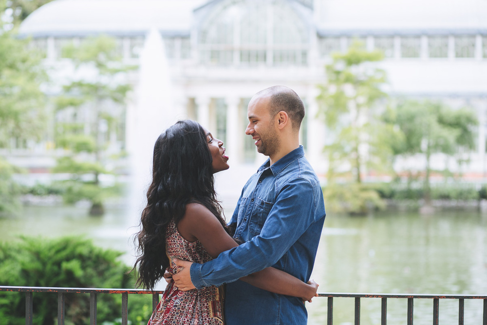 Preboda de Josefa y Javier (Parque del Retiro)