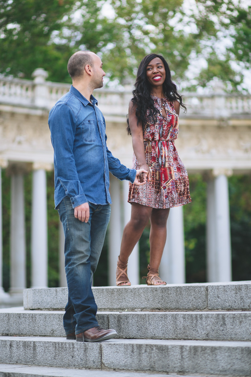 Preboda de Josefa y Javier (Parque del Retiro)