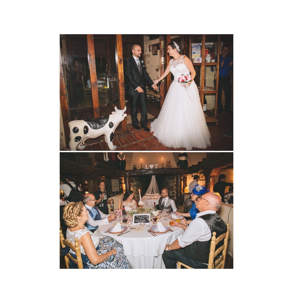 Boda de Laura y Toni (Pinilla del Valle, El Corralon Del Embalse, Madrid, septiembre 2016)